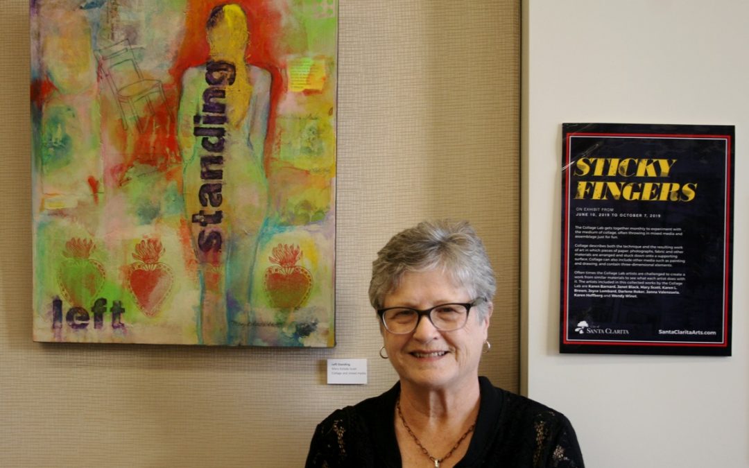 Collage Lab “Sticky Fingers” Exhibit